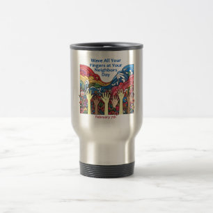 Caneca Térmica 7 Feb - Acenda todos os dedos/vizinho