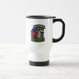 Caneca Térmica 7 forças especiais grupo iraq vets café Mug