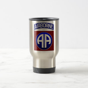 Caneca Térmica 82ª Divisão de Combate Americano