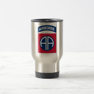 Caneca Térmica 82.a Divisão Aerotransportada Insignia Veterano M