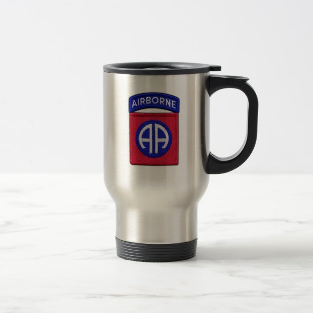 Caneca Térmica 82.o ABN DIV Airborne Division Vets (Direita)