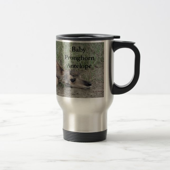 Caneca Térmica A6 Pronghorn Antelope Baby Pronghorn Antelope (Direita)