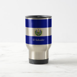 Caneca Térmica A bandeira de El Salvador.