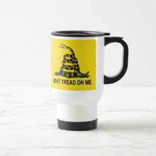 Caneca Térmica A bandeira de Gadsden não pisa em mim
