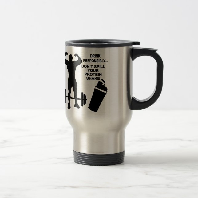 Caneca Térmica A bebida responsàvel não derrama sua agitação da (Direita)