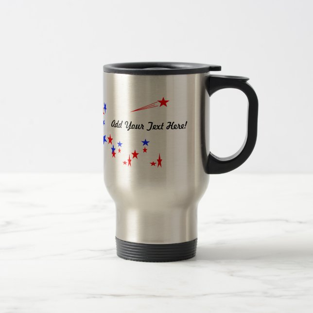 Caneca Térmica A caneca, modelo, adiciona sua mensagem (Direita)
