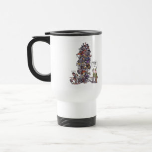 Caneca Térmica A caneta de viagem ao trabalho do maior Loser Lose