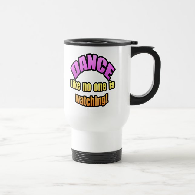 Caneca Térmica A dança como ninguém está olhando (Direita)