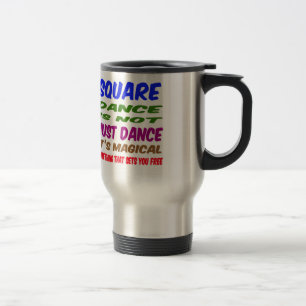 Caneca Térmica A dança quadrada não é apenas dança que é má