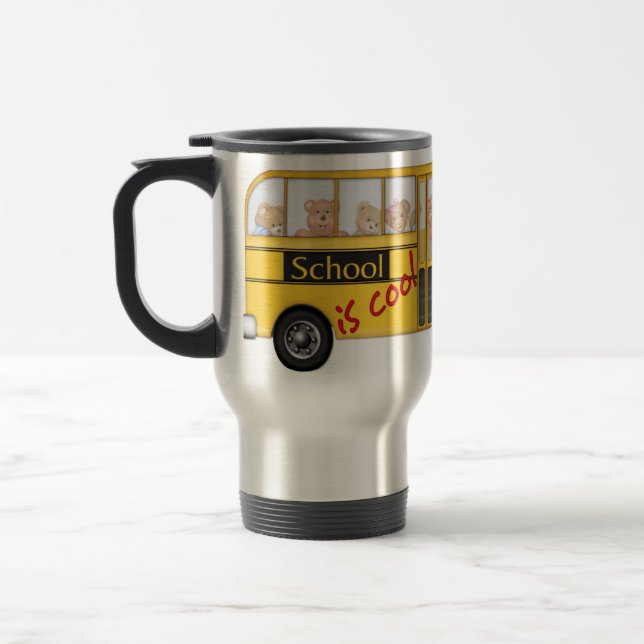 Caneca Térmica A escola é Legal Yellow Schoolbus (Esquerda)