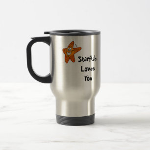 Caneca Térmica A estrela do mar ama-o