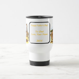 Caneca Térmica A Família da Girafa -