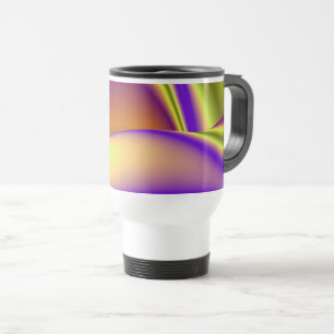 Caneca Térmica A Mágica do Verão, Abstrato 3D Art