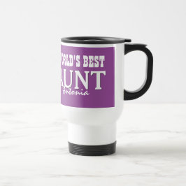 Caneca Térmica A melhor TIA ROXO conhecido feito sob encomenda