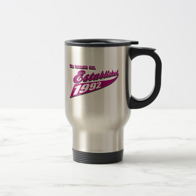 Caneca Térmica A menina fabulosa estabeleceu 1992 (Direita)