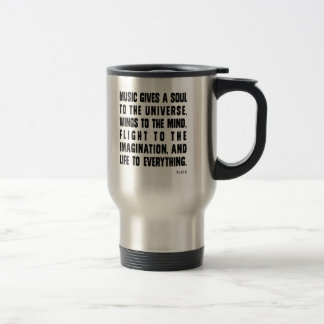 Caneca Térmica A música dá uma alma ao universo
