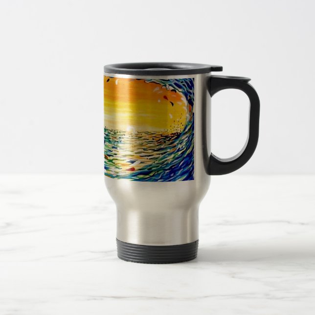 Caneca Térmica A onda (Direita)