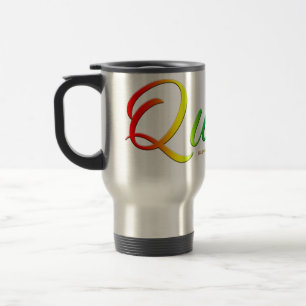 Caneca Térmica A palavra expressiva única e estranha de SlipperyJ