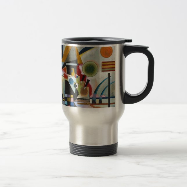 Caneca Térmica A pintura Abstrato de Kandinsky (Direita)