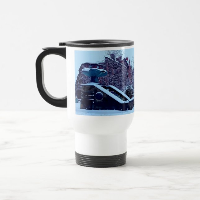 Caneca Térmica A praça da cidade (Esquerda)