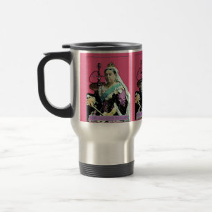 Caneca Térmica A rainha e o cachimbo de água