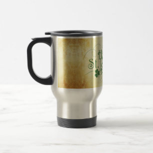 Caneca Térmica A Rua Feliz de SlipperyJoe, o feriado de Patrick I