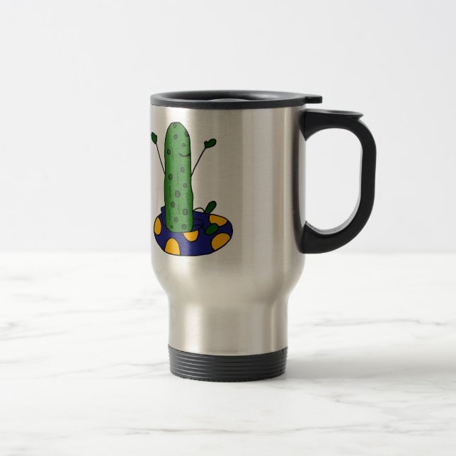 Caneca Térmica A salmoura de aneto engraçada é tubulação (Direita)