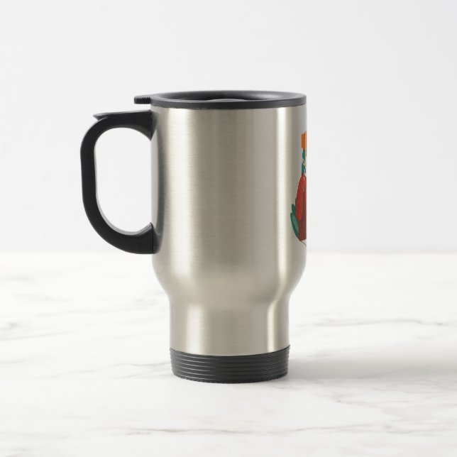 Caneca Térmica A Turquia apenas viba (Esquerda)