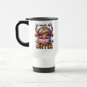 Caneca Térmica A Vida Começa Depois do Café 