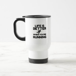 Caneca Térmica A Vida É Melhor Correr