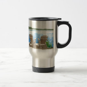 Caneca Térmica A vida é melhor no lago
