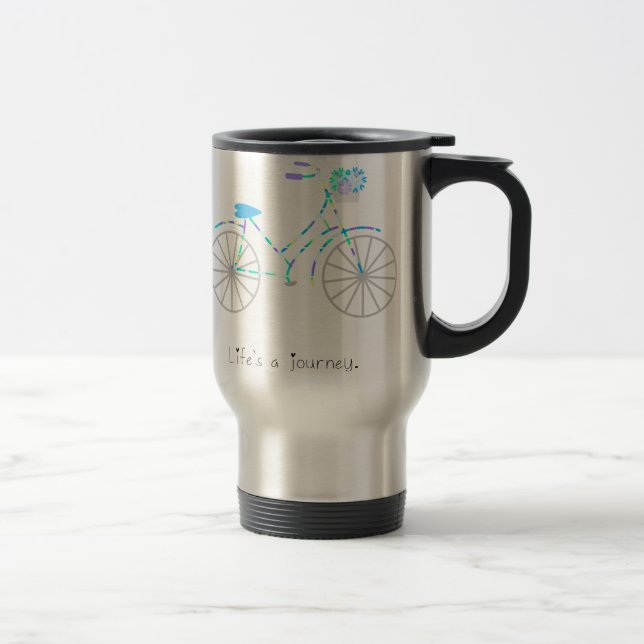 Caneca Térmica A vida é uma Jornada. (Direita)