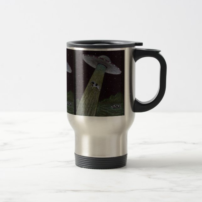 Caneca Térmica Abdução de alienígenas (Direita)