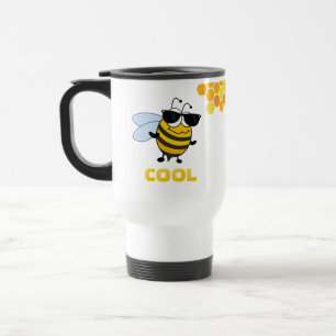 Caneca Térmica Abelha Legal Engraçado Trendy Bebe Personalizado