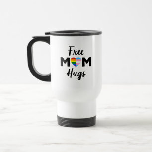Caneca Térmica Abraços de Mãe Gratuitos II - Orgulho Gay Trans Ar