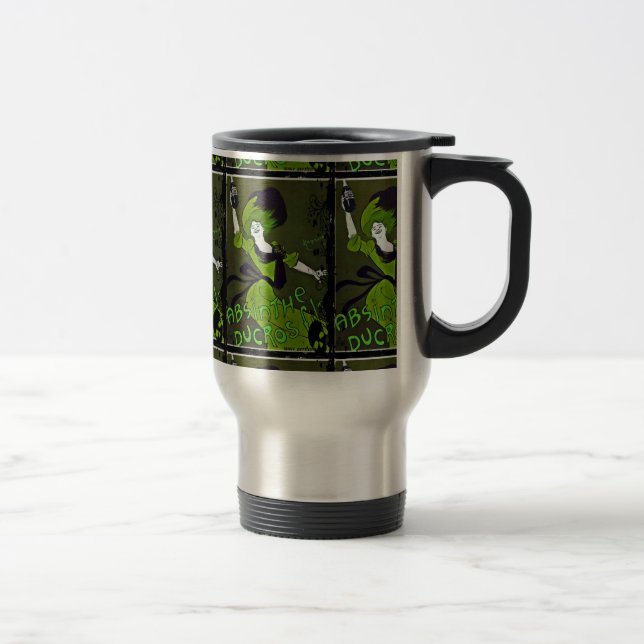 Caneca Térmica Absinthe em Verde (Direita)