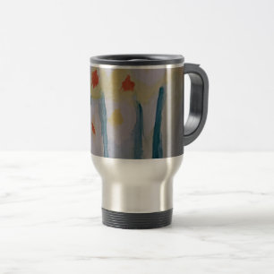 Caneca Térmica Abstrato Daffodils