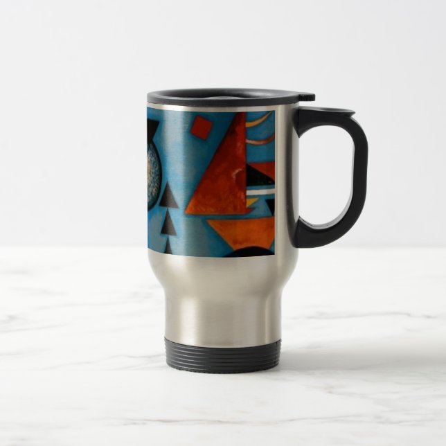 Caneca Térmica Abstrato de Duro de Soft Kandinsky (Direita)