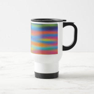 Caneca Térmica Abstrato Desert Sunset Sky Trabalho de arte