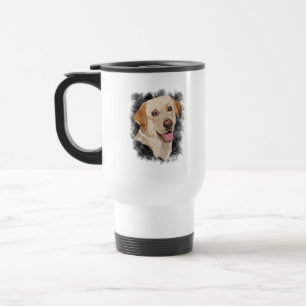 Caneca Térmica Abstrato Labrador Art