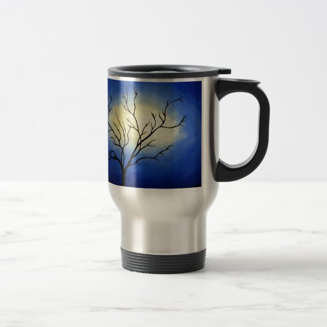 Caneca Térmica Abstrato Tree - Arte Moderna (Direita)