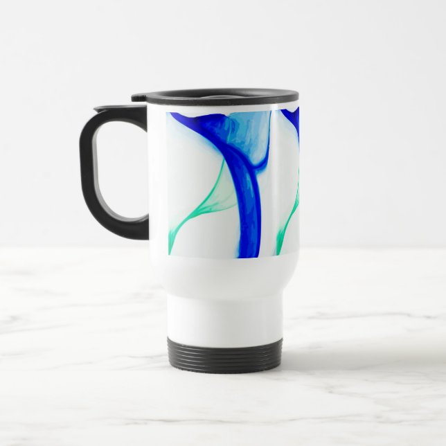Caneca Térmica Abstrato Waves Mug (Esquerda)