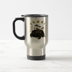 Caneca Térmica Academia Lua Witchy Goblincore Estética Sapo Cla