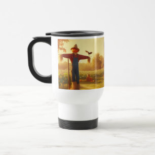 Caneca Térmica Ação de Graças/outono/Queda na fazenda