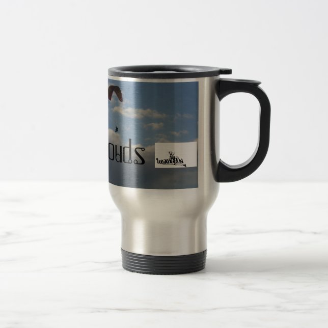 Caneca Térmica Acima das nuvens (Direita)