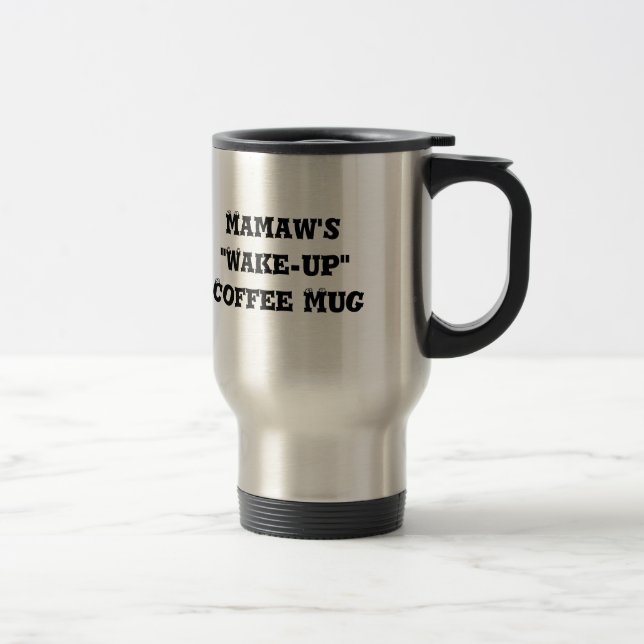 Caneca Térmica "Acordar" de Mamaw "Mug de Café (Direita)