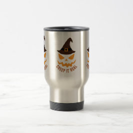 Caneca Térmica Acredito no Halloween Real