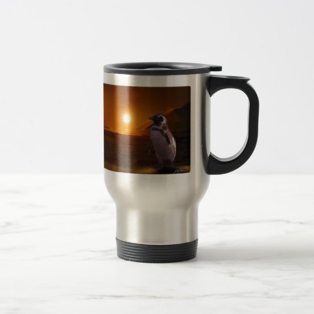 Caneca Térmica Adelie Penguin e Antártico Sunset (Direita)