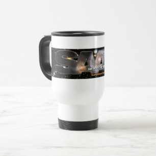 Caneca Térmica adesivo do logotipo da SAAA