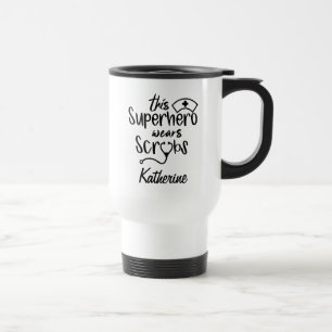 Caneca Térmica ADICIONAR O SEU NOME   Este Super-Herói Veste Scru